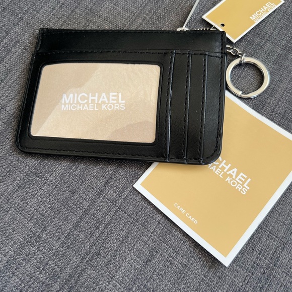 NWT MICHAEL KORS JET SET TRAVEL SMALL TOP ZIP COIN POUCH CARDHOLDER - Picture 5 of 12